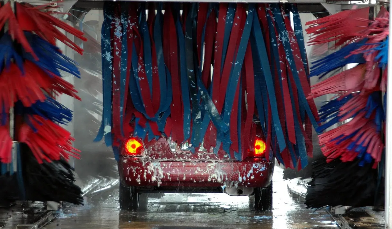 car wash, motion, brushes, clean, business, car, water, vehicle, service, car wallpapers, wash, wet, transportation, auto, cleaning, washing, automobile, jet, spray, maintenance, n